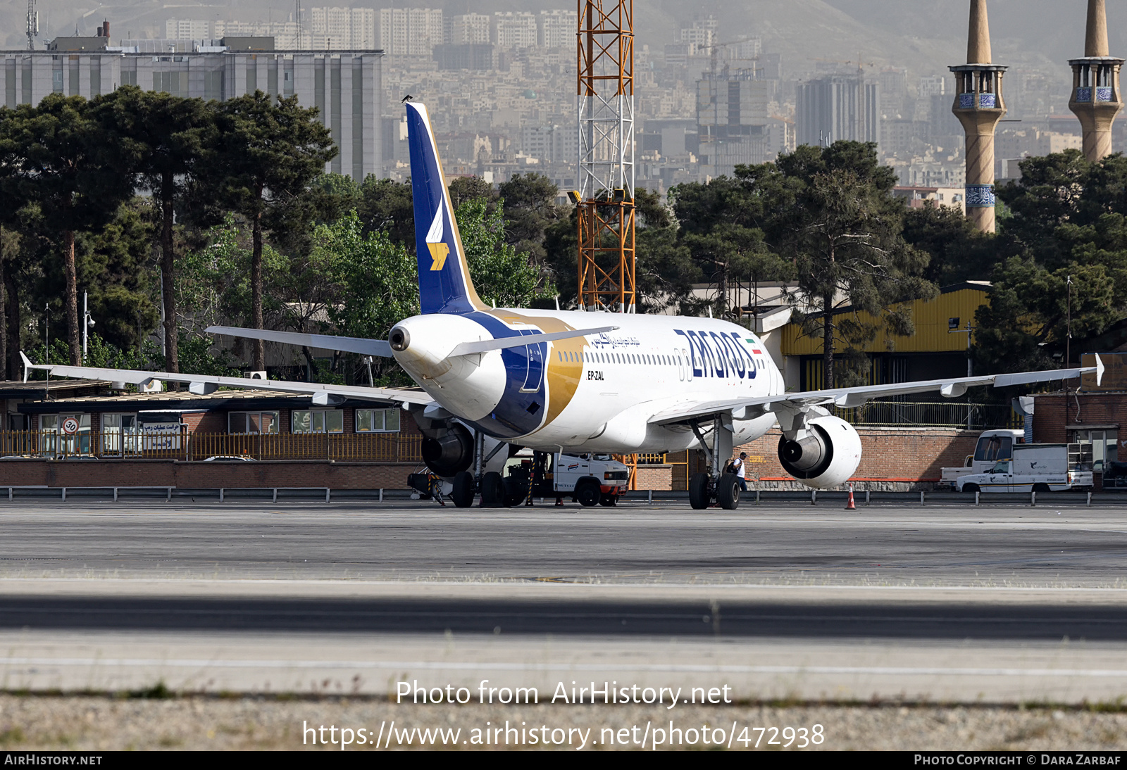 Aircraft Photo of EP-ZAL | Airbus A320-211 | Zagros Airlines | AirHistory.net #472938