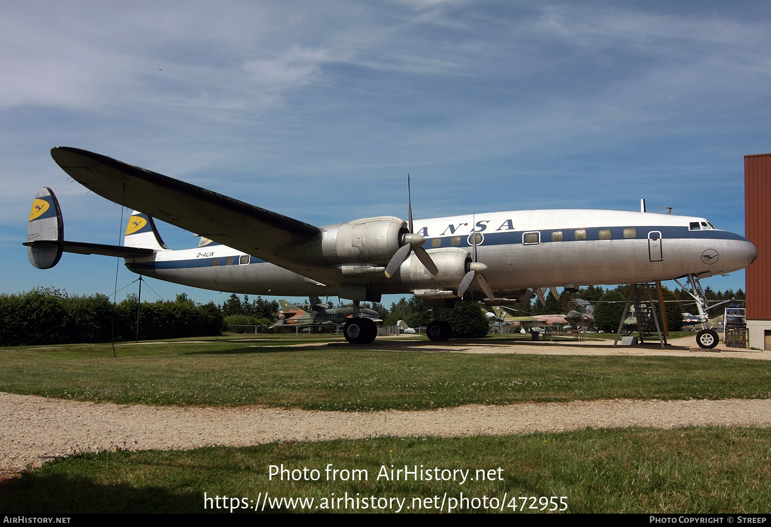 Aircraft Photo of D-ALIN | Lockheed L-1049G Super Constellation | Lufthansa | AirHistory.net #472955