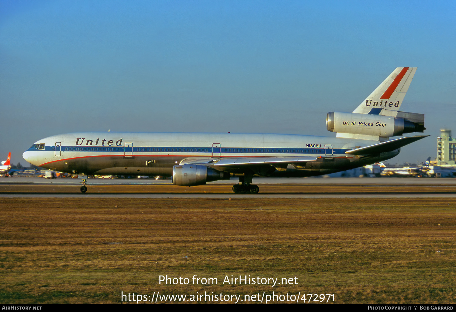 Aircraft Photo of N1808U | McDonnell Douglas DC-10-10 | United Airlines | AirHistory.net #472971