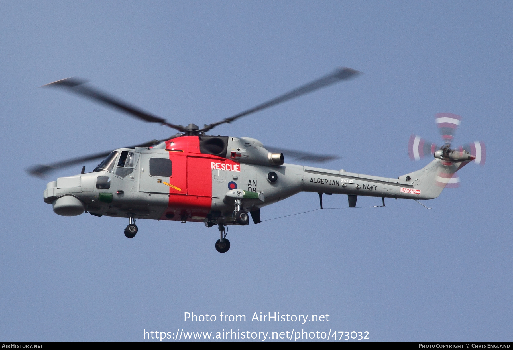 Aircraft Photo of ZK182 / AN08 | Westland WG-13 Super Lynx Mk130 | UK - Air Force | AirHistory.net #473032