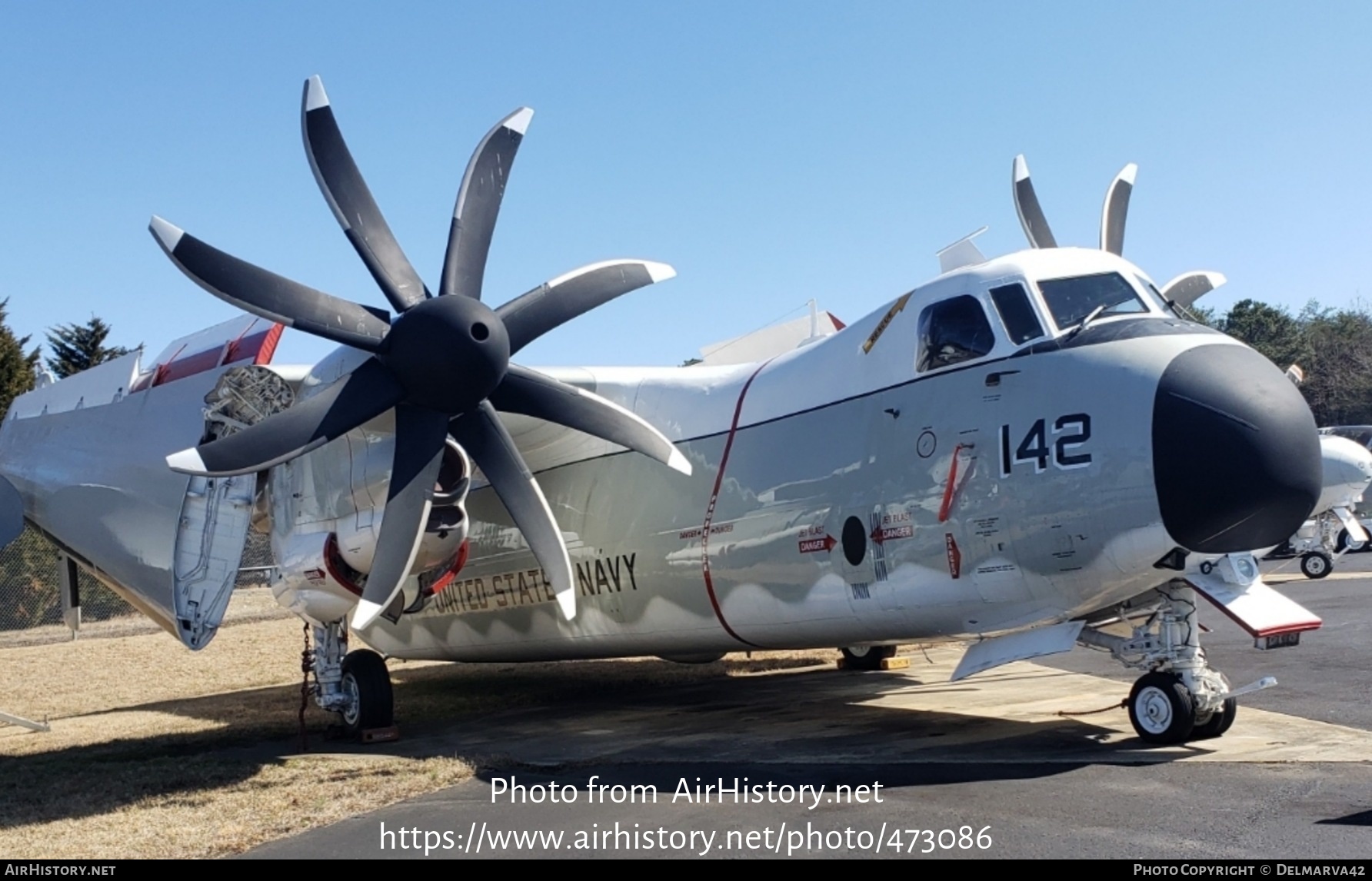 Aircraft Photo of 162142 | Grumman C-2C Greyhound | USA - Navy | AirHistory.net #473086