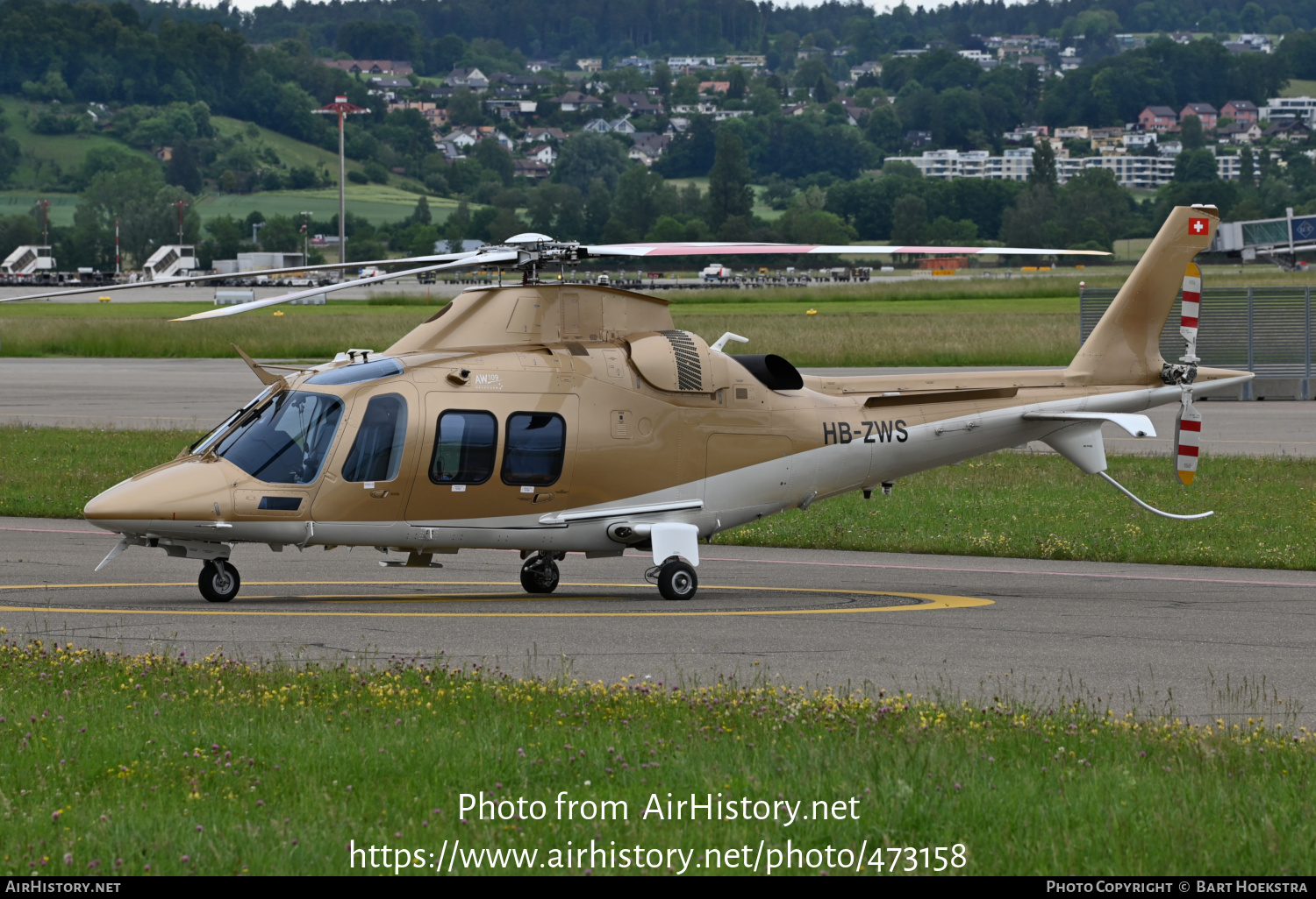 Aircraft Photo of HB-ZWS | AgustaWestland AW-109SP GrandNew | AirHistory.net #473158