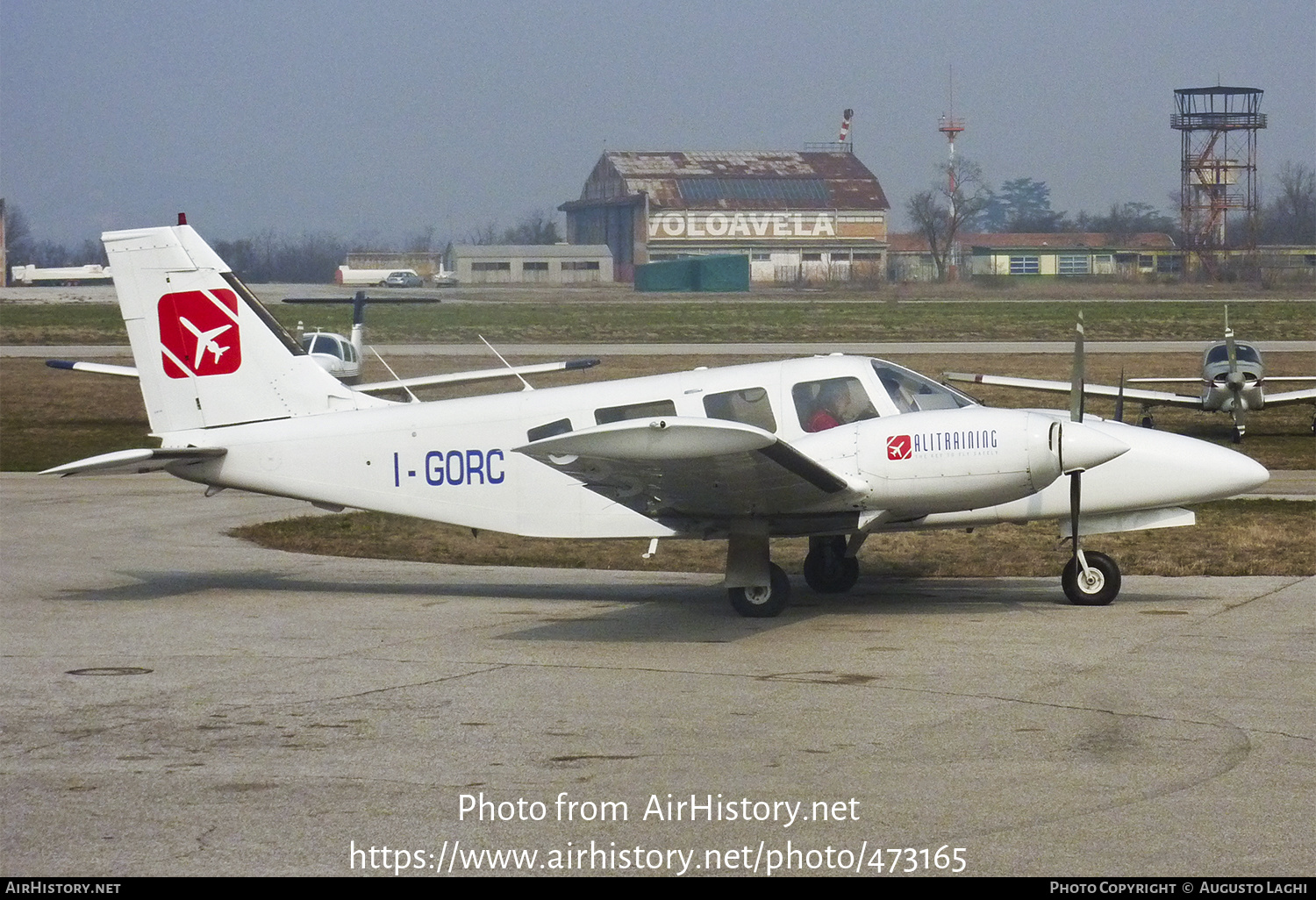 Aircraft Photo of I-GORC | Piper PA-34-200T Seneca II | Alitraining | AirHistory.net #473165