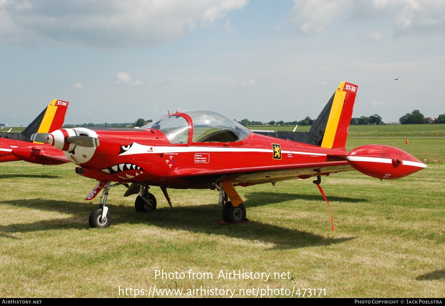 Aircraft Photo of ST-36 | SIAI-Marchetti SF-260M | Belgium - Air Force | AirHistory.net #473171