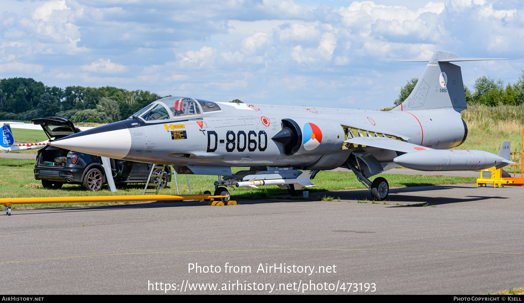 Aircraft Photo of D-8060 | Lockheed F-104G Starfighter | Netherlands - Air Force | AirHistory.net #473193