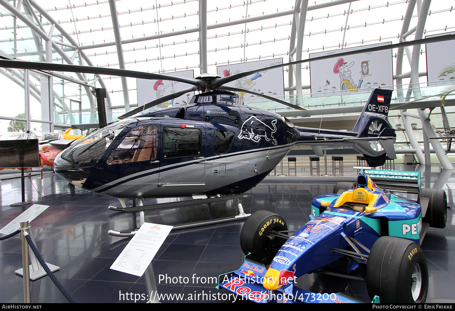 Aircraft Photo of OE-XFB | Eurocopter EC-135T-2 | Red Bull | AirHistory.net #473200