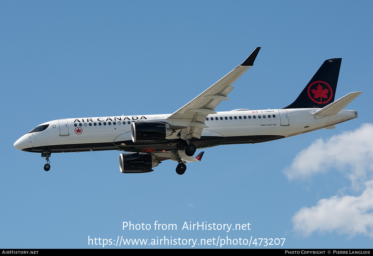 Aircraft Photo of C-GNGV | Airbus A220-371 (BD-500-1A11) | Air Canada | AirHistory.net #473207