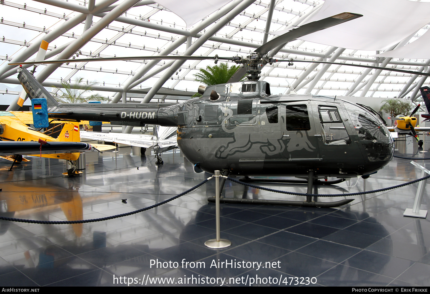 Aircraft Photo of D-HUDM | Eurocopter BO-105CBS-5 | Red Bull | AirHistory.net #473230