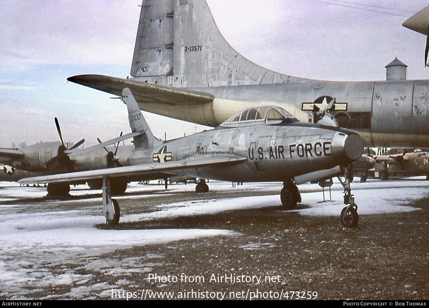 Aircraft Photo of 49-2430 / 92430 | Republic YRF-84F Thunderstreak | USA - Air Force | AirHistory.net #473259