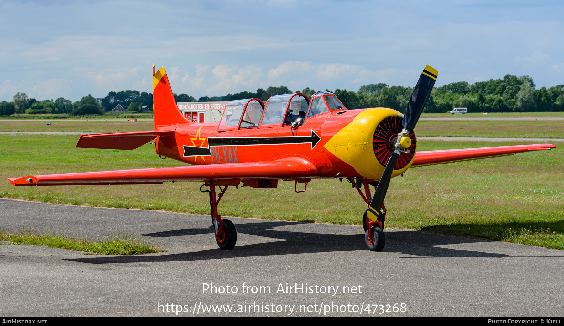 Aircraft Photo of PH-YAX | Yakovlev Yak-52 | Soviet Union - DOSAAF | AirHistory.net #473268