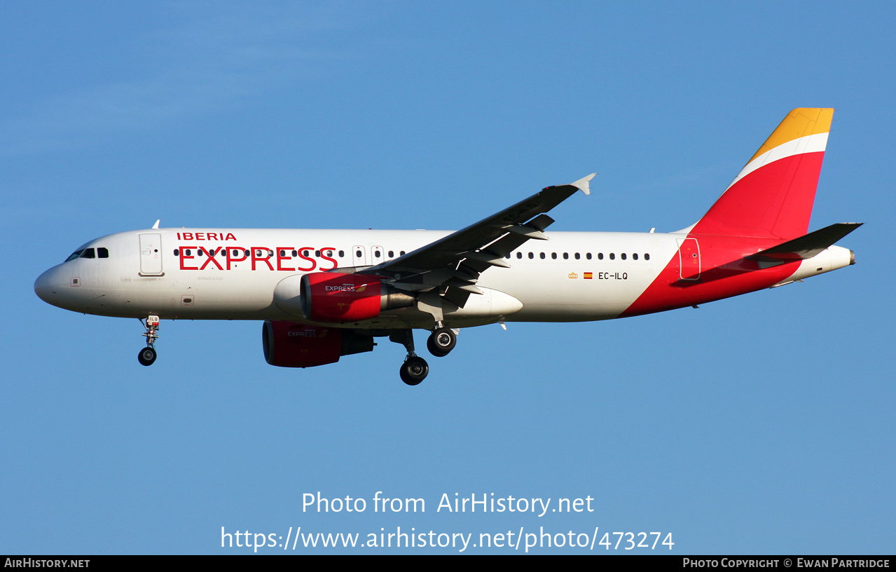 Aircraft Photo of EC-ILQ | Airbus A320-214 | Iberia Express | AirHistory.net #473274