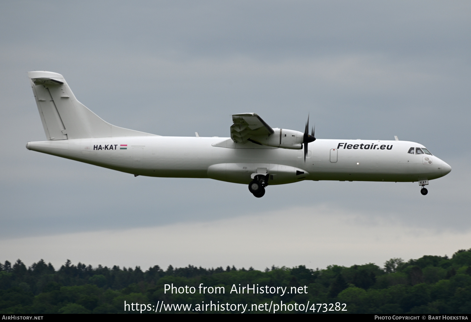 Aircraft Photo of HA-KAT | ATR ATR-72-201/F | Fleet Air | AirHistory.net #473282