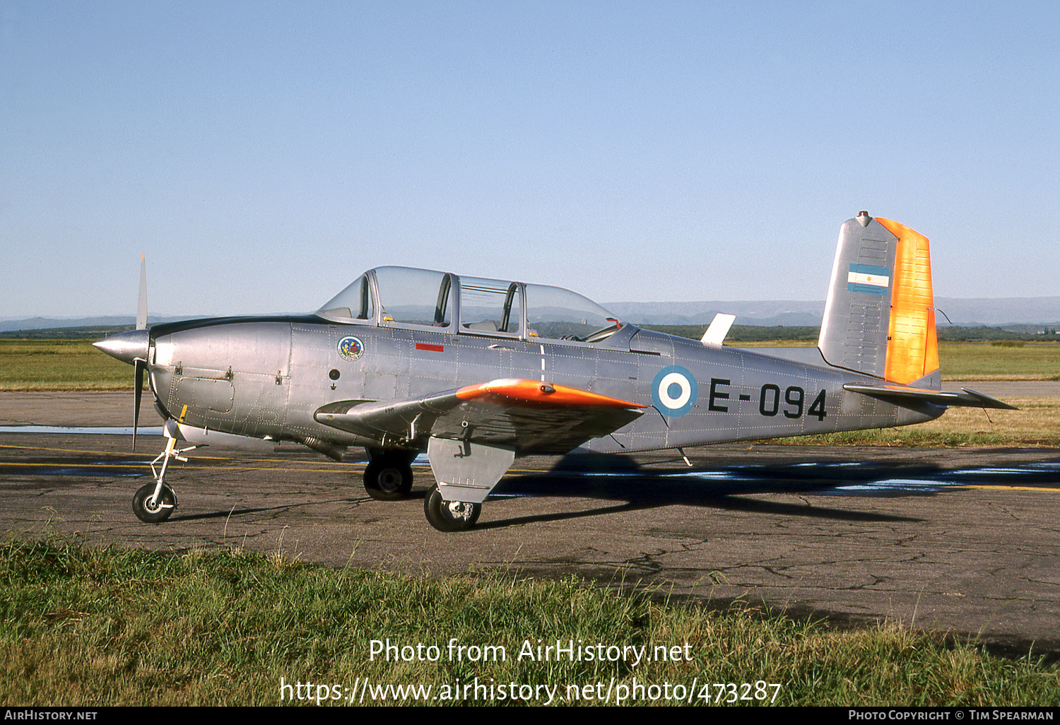 Aircraft Photo of E-094 | Beech T-34A Mentor | Argentina - Air Force | AirHistory.net #473287