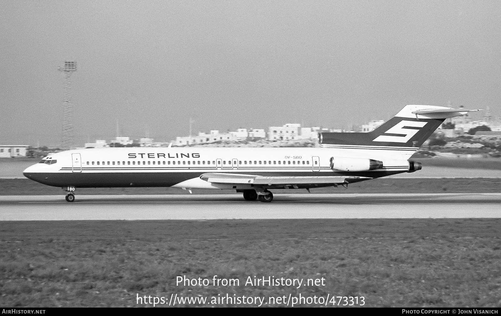 Aircraft Photo of OY-SBO | Boeing 727-2K3/Adv | Sterling Airways | AirHistory.net #473313