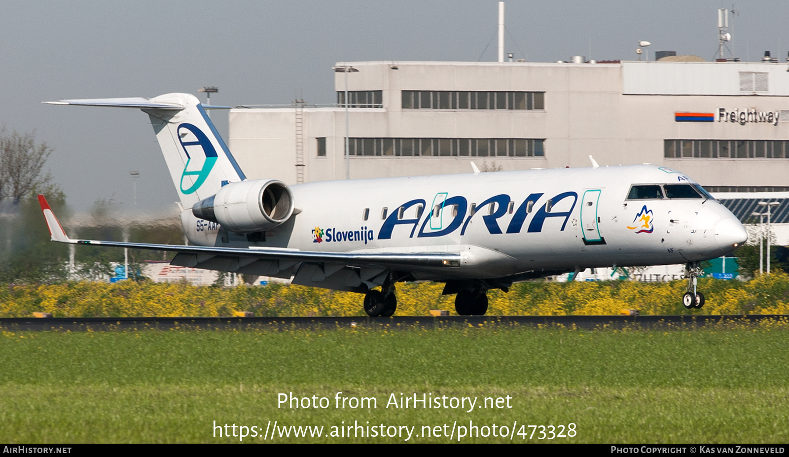 Aircraft Photo of S5-AAF | Bombardier CRJ-200LR (CL-600-2B19) | Adria Airways | AirHistory.net #473328