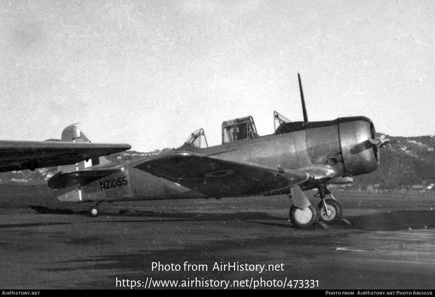 Aircraft Photo of NZ1055 | North American AT-6C Harvard IIA | New Zealand - Air Force | AirHistory.net #473331