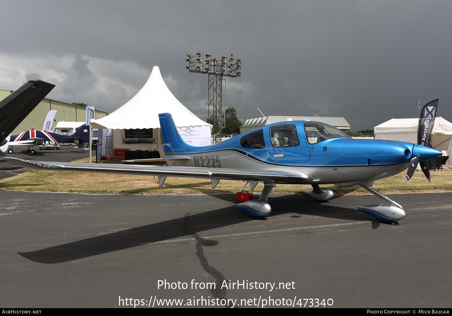 Aircraft Photo of N2225 | Cirrus SR-22 G6-GTS Platinum | AirHistory.net #473340