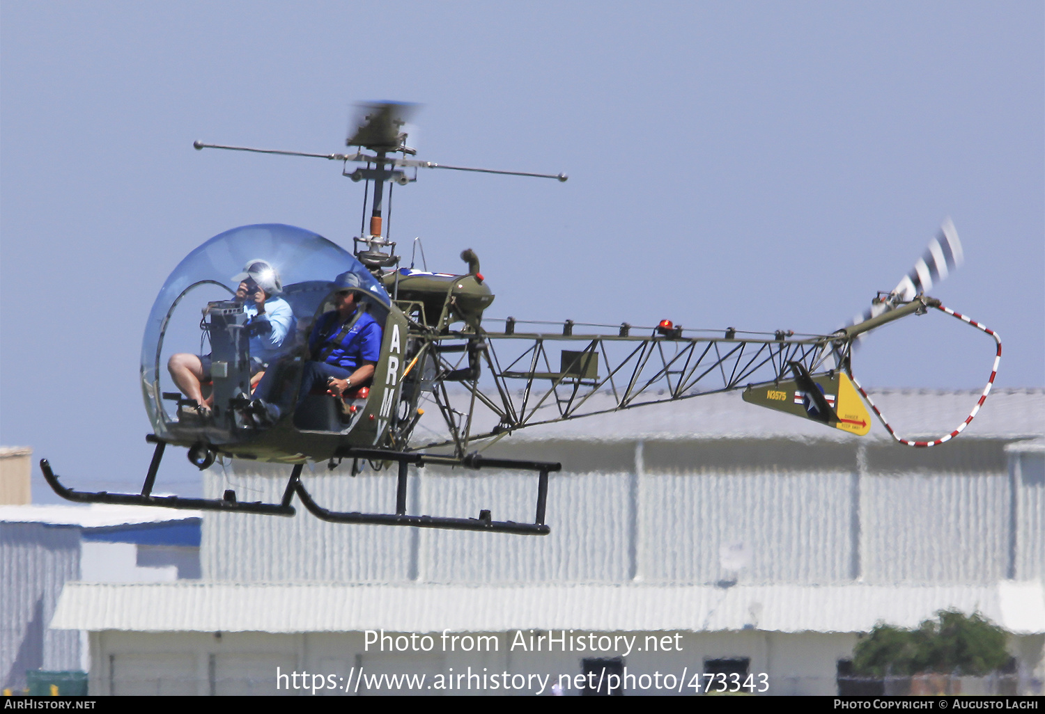 Aircraft Photo of N3575 | Bell 47D-1 | USA - Army | AirHistory.net #473343