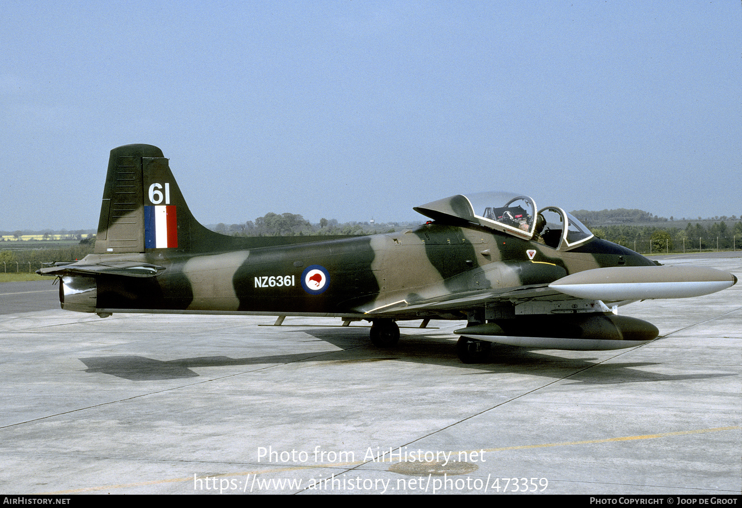 Aircraft Photo of G-BXFP / NZ6361 | BAC 167 Strikemaster Mk87 | New Zealand - Air Force | AirHistory.net #473359