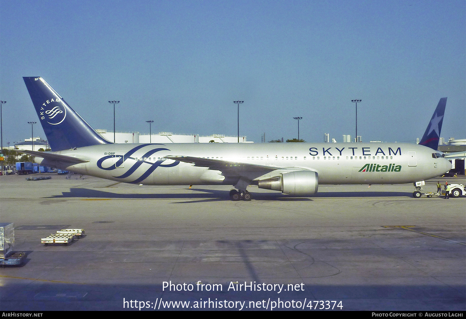 Aircraft Photo of EI-DBP | Boeing 767-35H/ER | Alitalia | AirHistory.net #473374