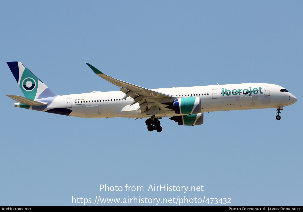 Aircraft Photo of EC-NBO | Airbus A350-941 | Iberojet | AirHistory.net #473432