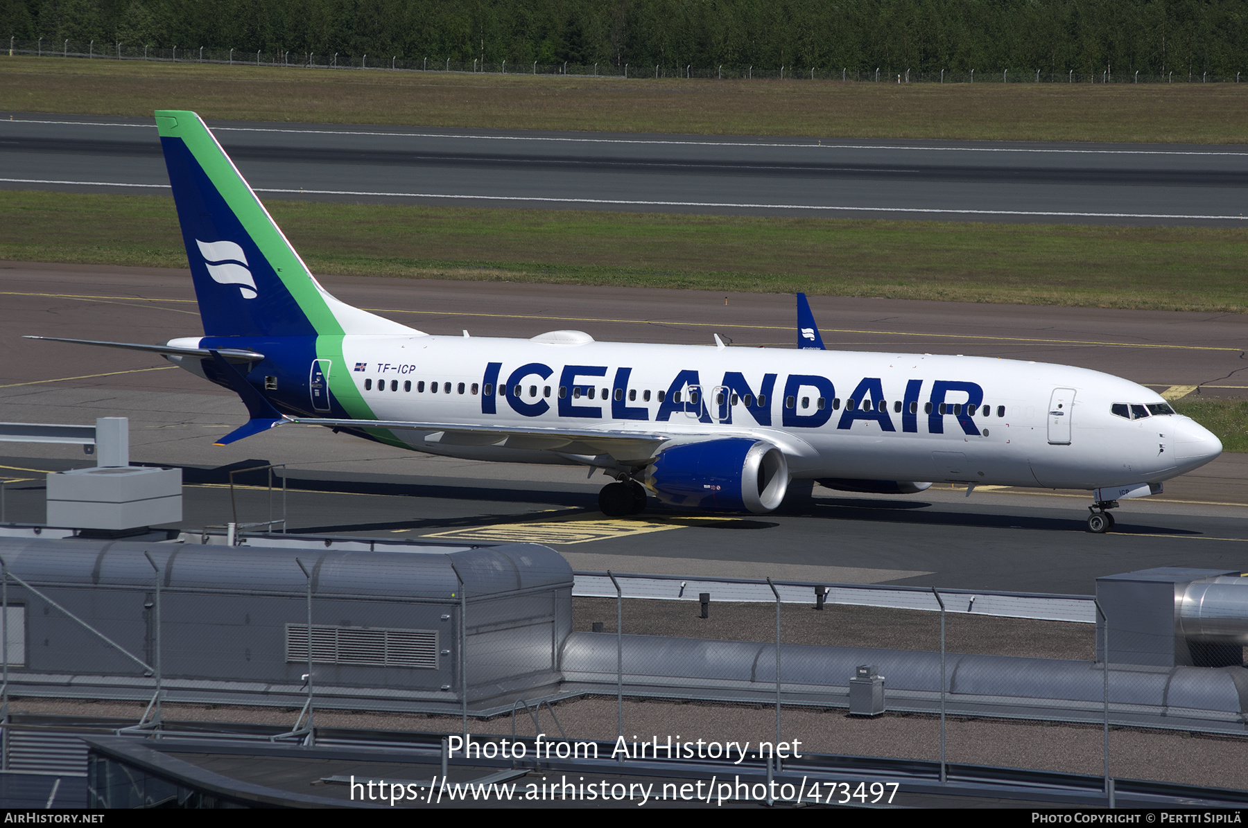 Aircraft Photo of TF-ICP | Boeing 737-8 Max 8 | Icelandair | AirHistory.net #473497