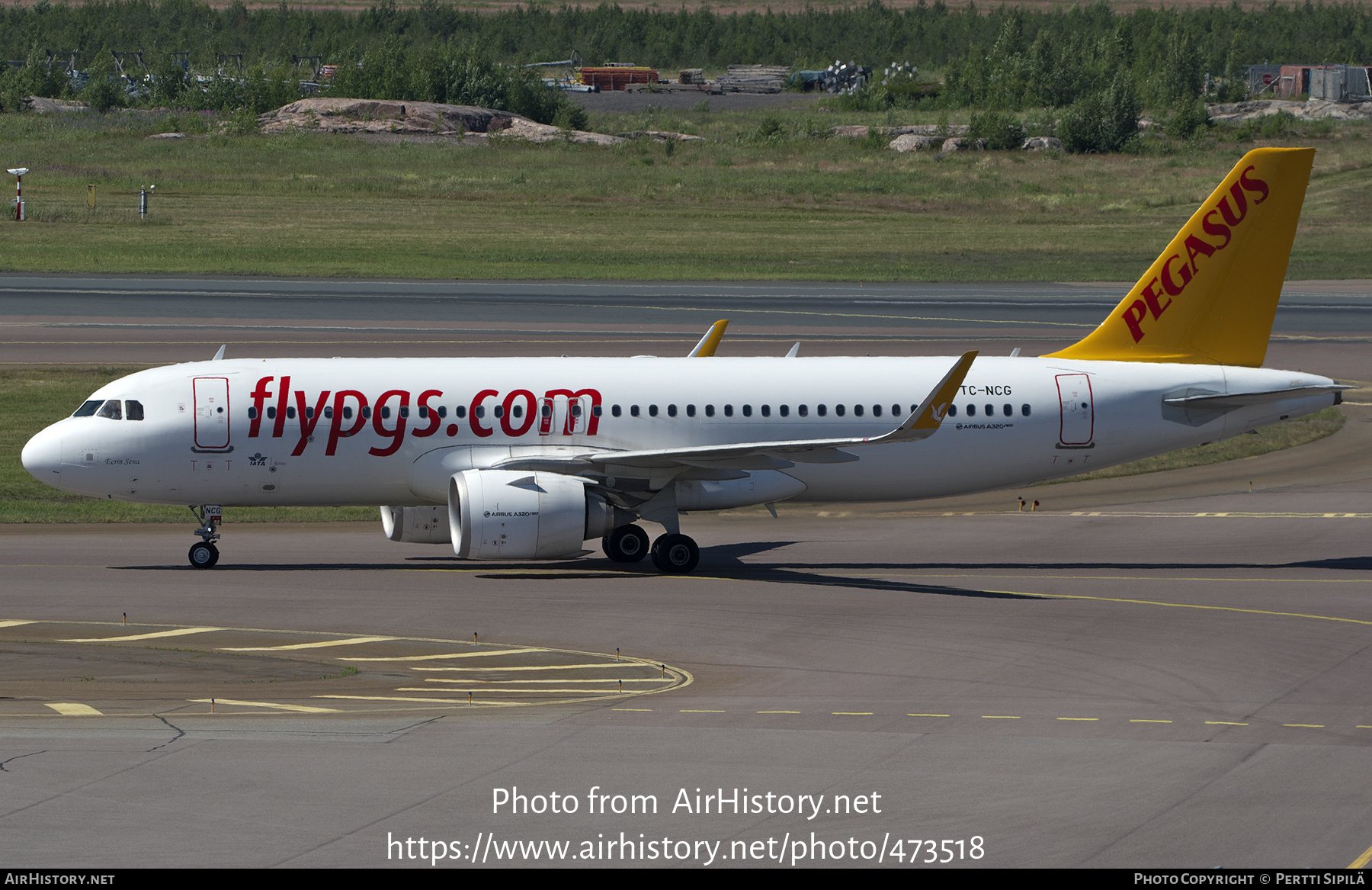 Aircraft Photo of TC-NCG | Airbus A320-251N | Pegasus Airlines | AirHistory.net #473518