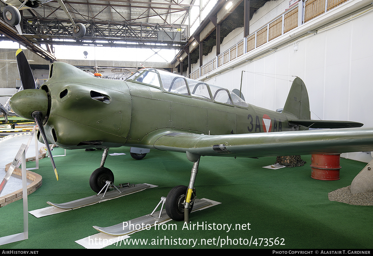 Aircraft Photo of 3A-AA | Yakovlev Yak-18 | Austria - Air Force | AirHistory.net #473562