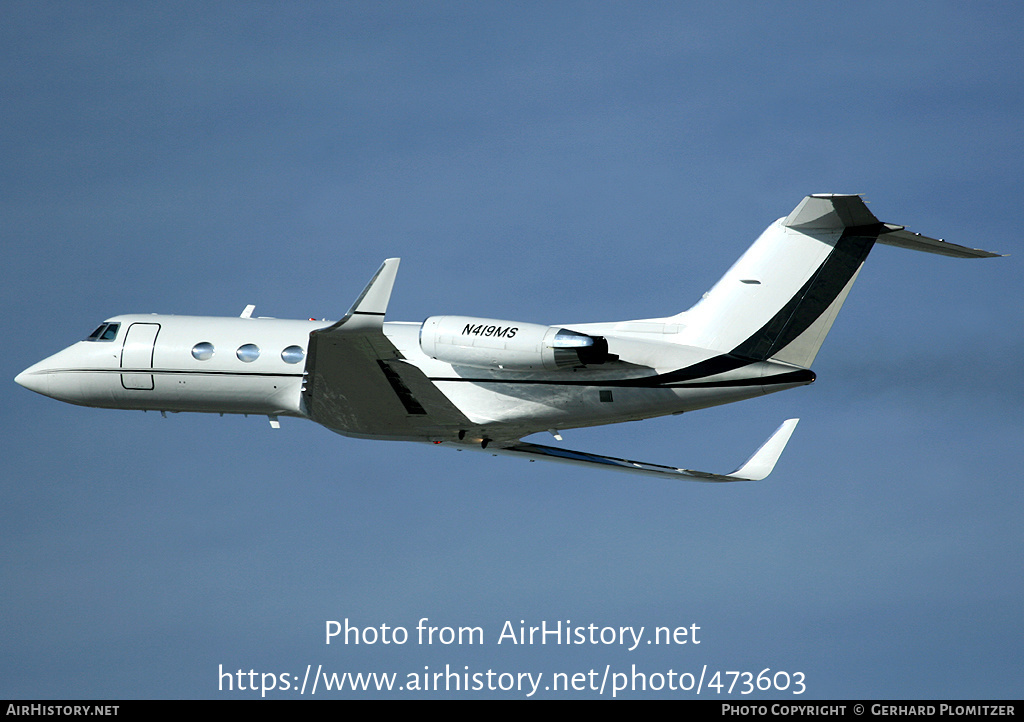 Aircraft Photo of N419MS | Grumman G-1159 Gulfstream II-SP | AirHistory.net #473603