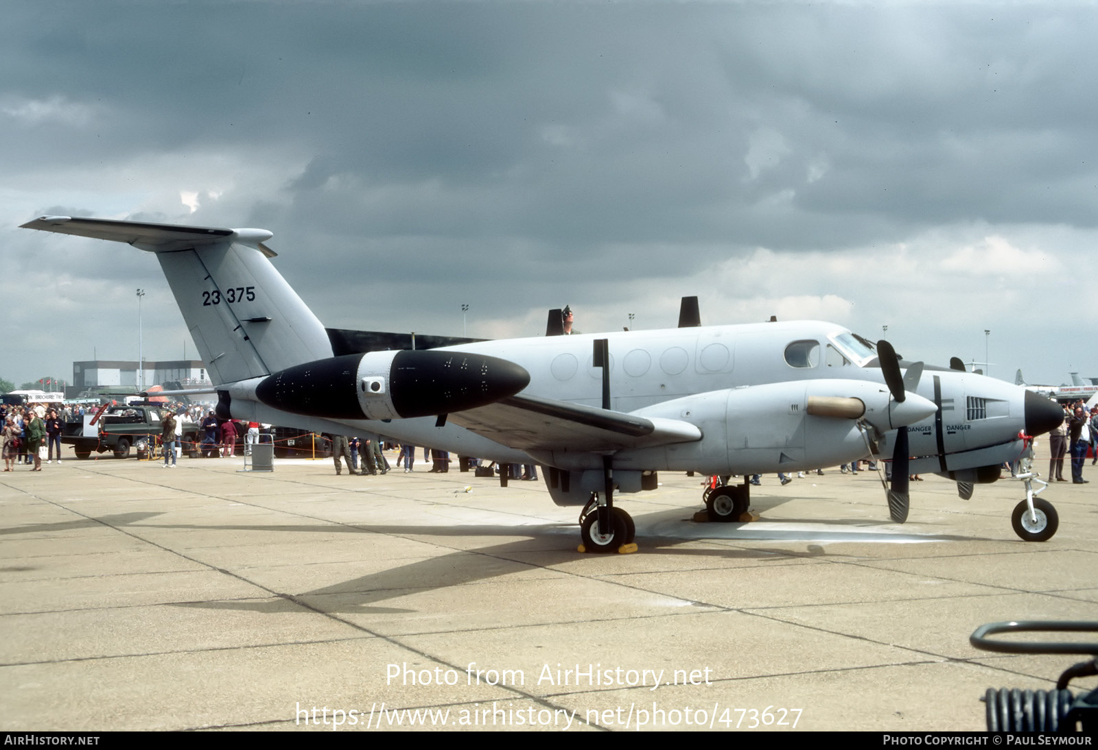 Aircraft Photo of 80-23375 / 23375 | Beech RC-12D Huron (A200CT) | USA - Army | AirHistory.net #473627