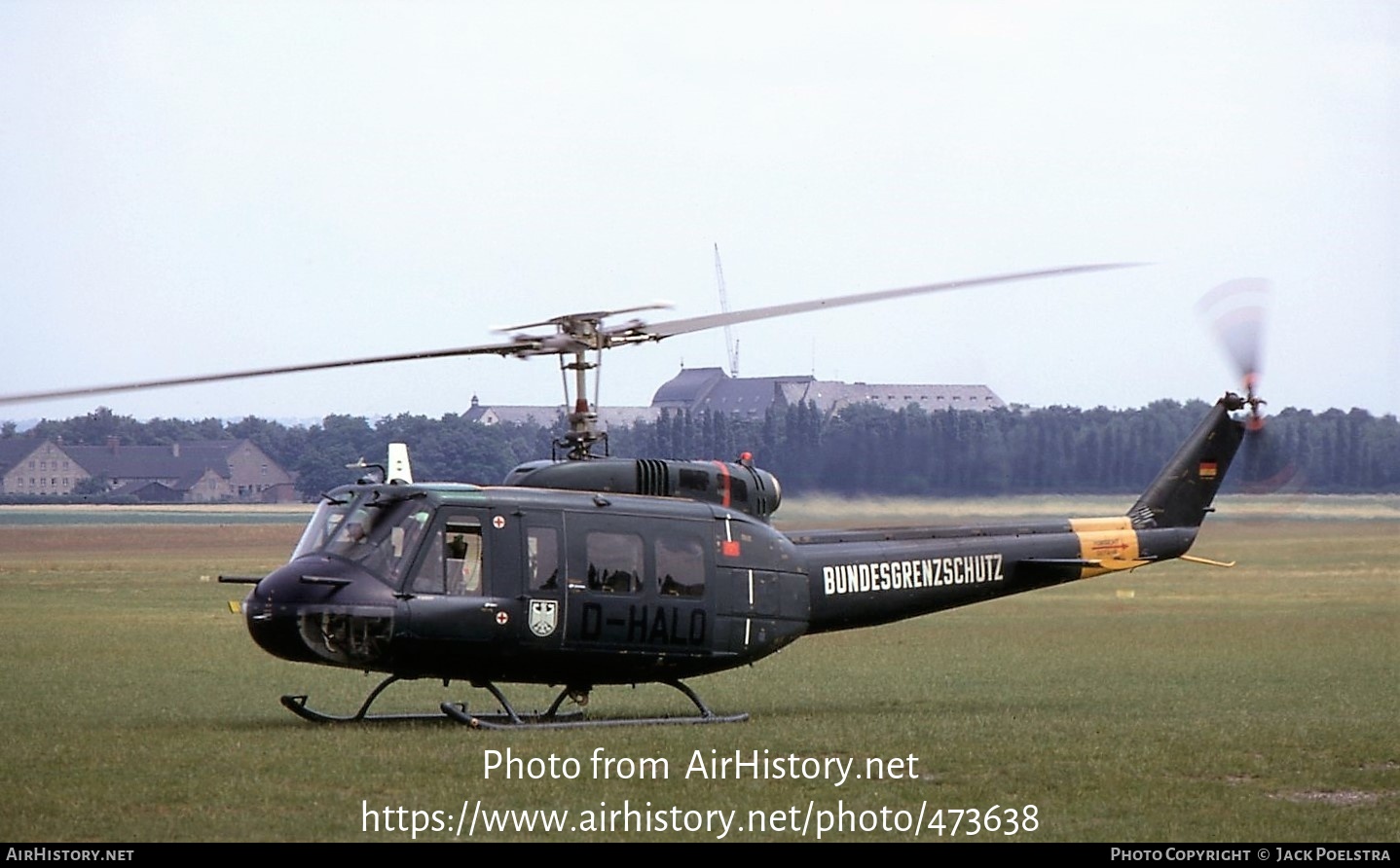 Aircraft Photo of D-HALO | Bell UH-1D Iroquois | Bundesgrenzschutz | AirHistory.net #473638