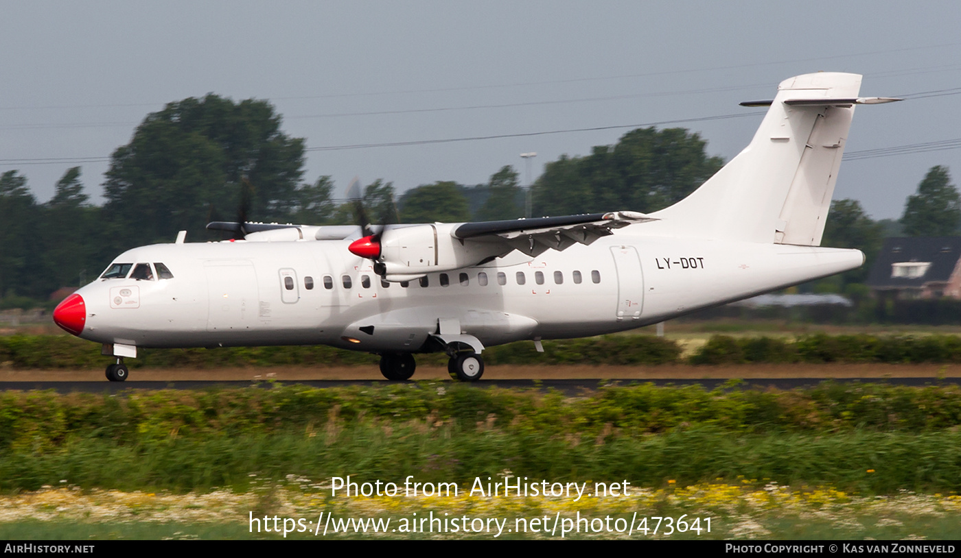 Aircraft Photo of LY-DOT | ATR ATR-42-300 | AirHistory.net #473641