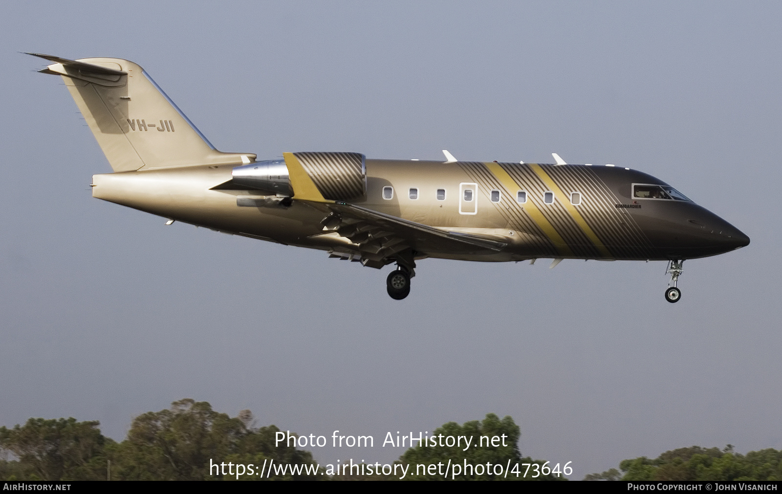 Aircraft Photo of VH-JII | Bombardier Challenger 604 (CL-600-2B16) | AirHistory.net #473646