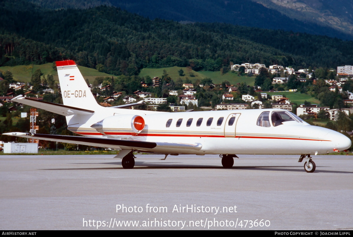 Aircraft Photo of OE-GDA | Cessna 560 Citation V | AirHistory.net #473660