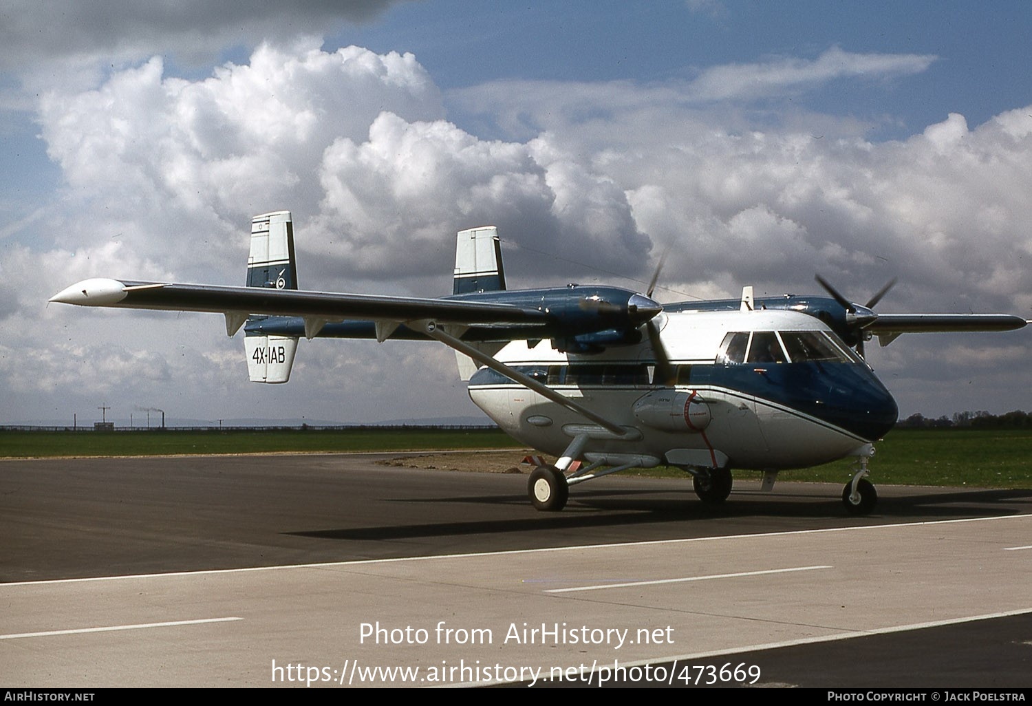 Aircraft Photo of 4X-IAB | Israel Aircraft Industries IAI-201 Arava | Israel Aircraft Industries | AirHistory.net #473669