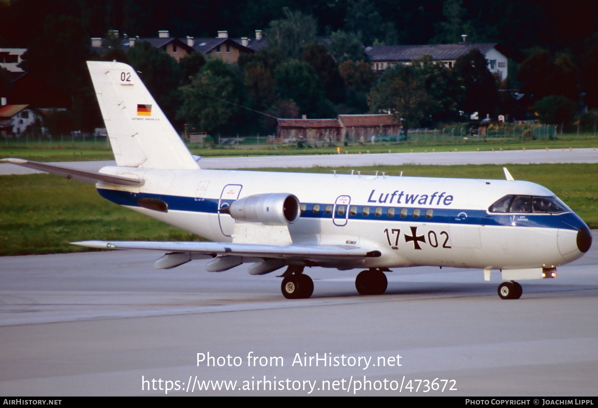 Aircraft Photo of 1702 | VFW-Fokker VFW-614 | Germany - Air Force | AirHistory.net #473672