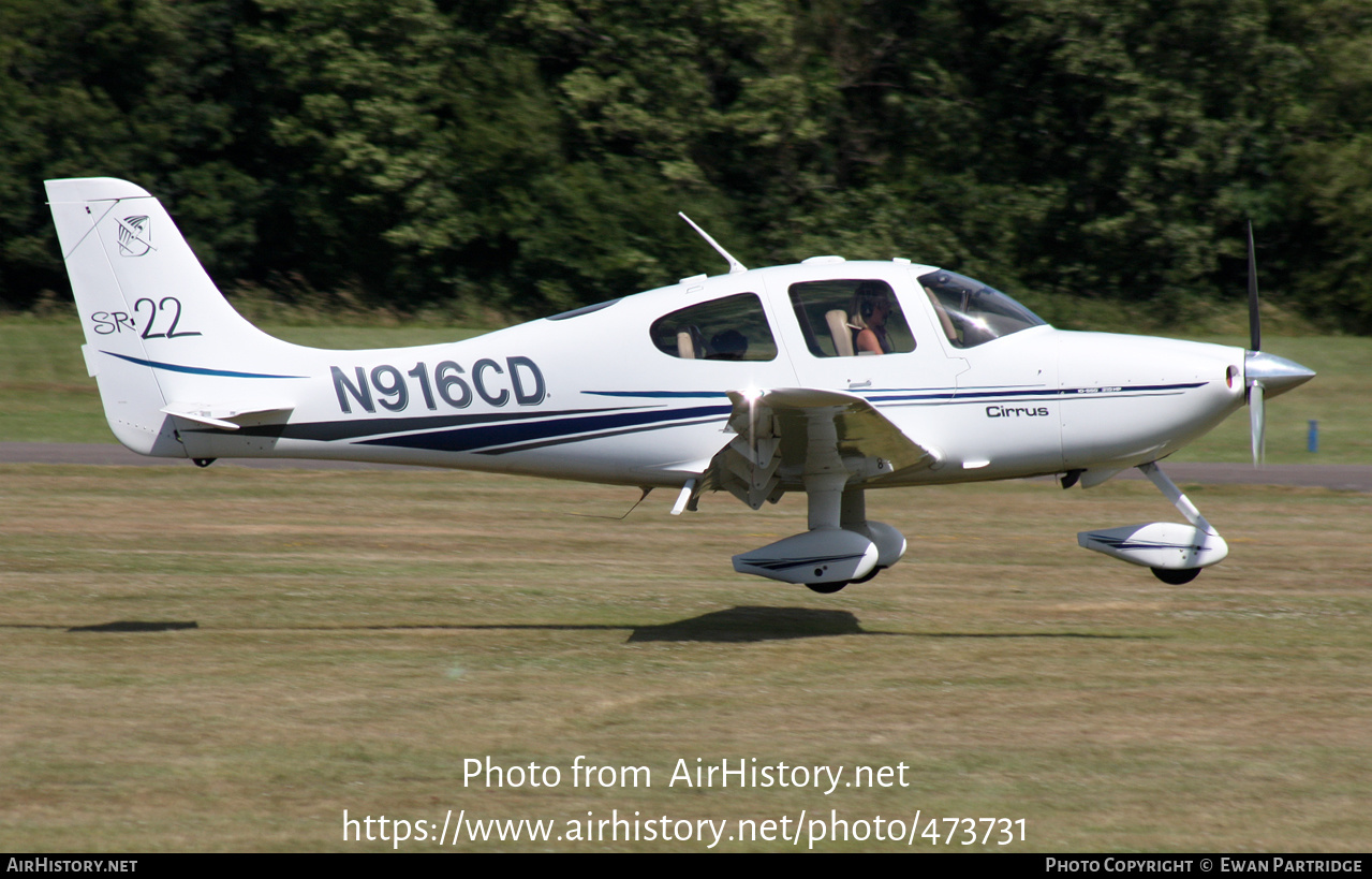 Aircraft Photo of N916CD | Cirrus SR-22 G1 | AirHistory.net #473731