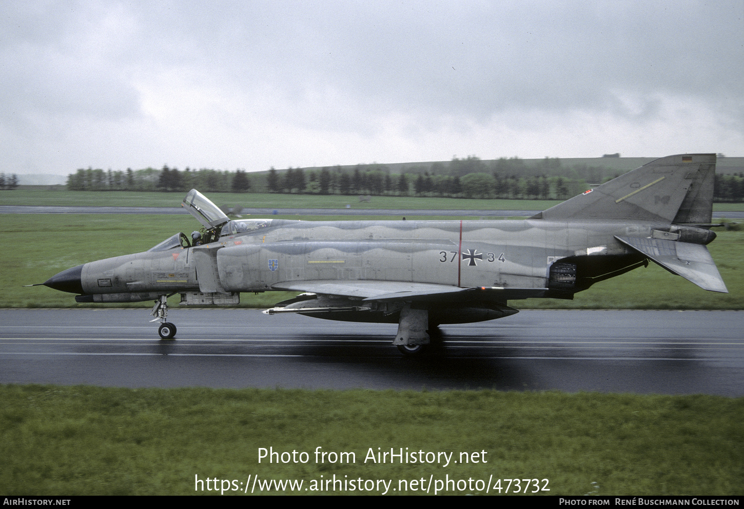 Aircraft Photo of 3734 | McDonnell Douglas F-4F Phantom II | Germany - Air Force | AirHistory.net #473732