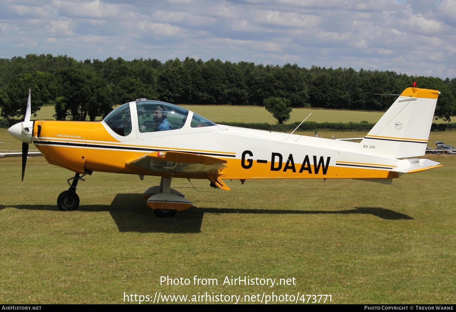 Aircraft Photo of G-DAAW | Bolkow BO-209 Monsun | AirHistory.net #473771