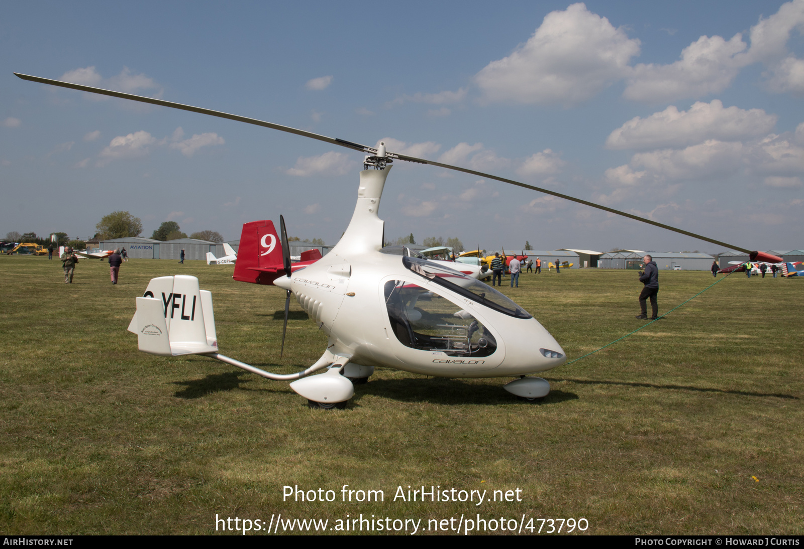 Aircraft Photo of G-YFLI | RotorSport UK Cavalon | AirHistory.net #473790