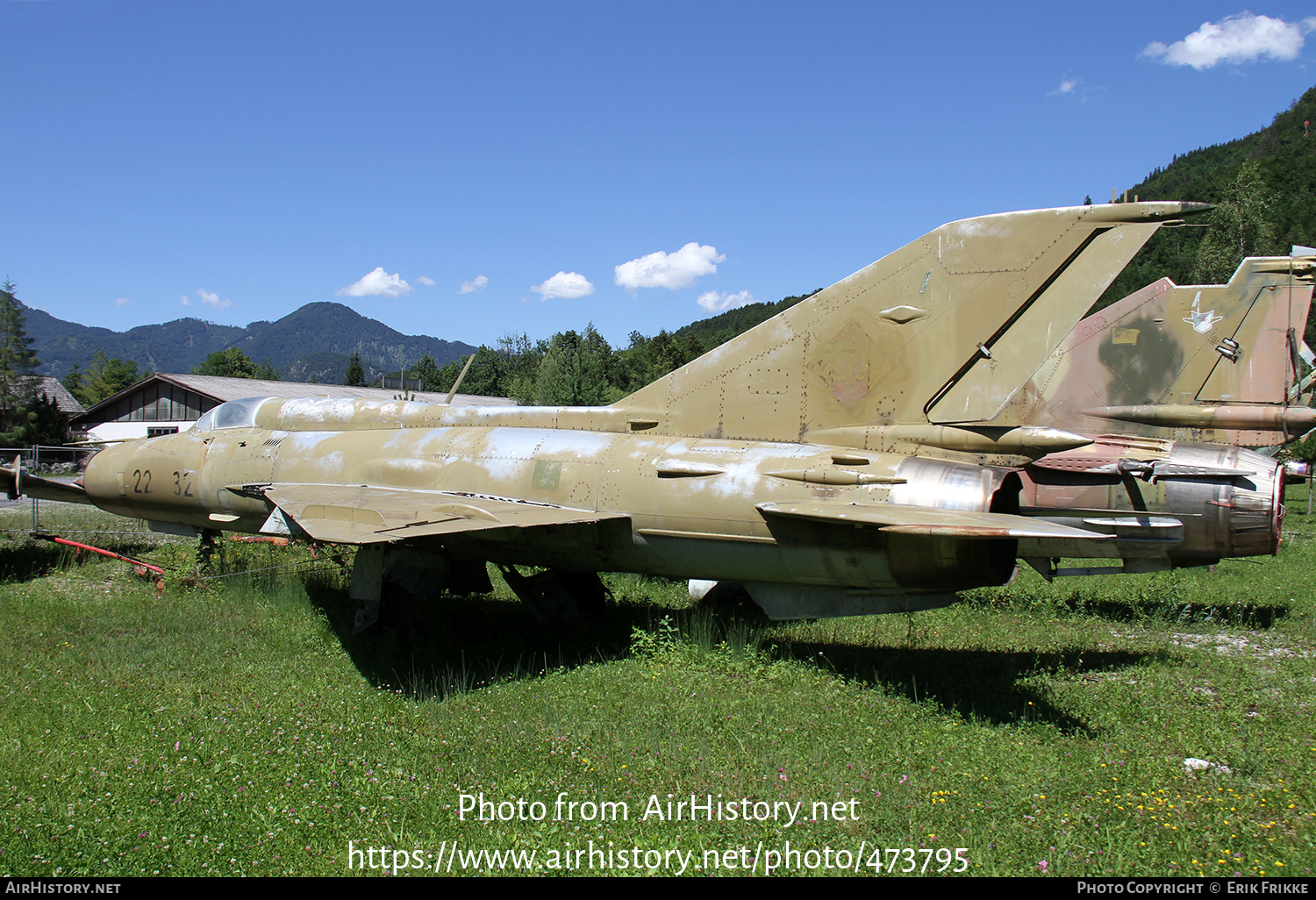 Aircraft Photo of 2232 | Mikoyan-Gurevich MiG-21SPS | Germany - Air Force | AirHistory.net #473795