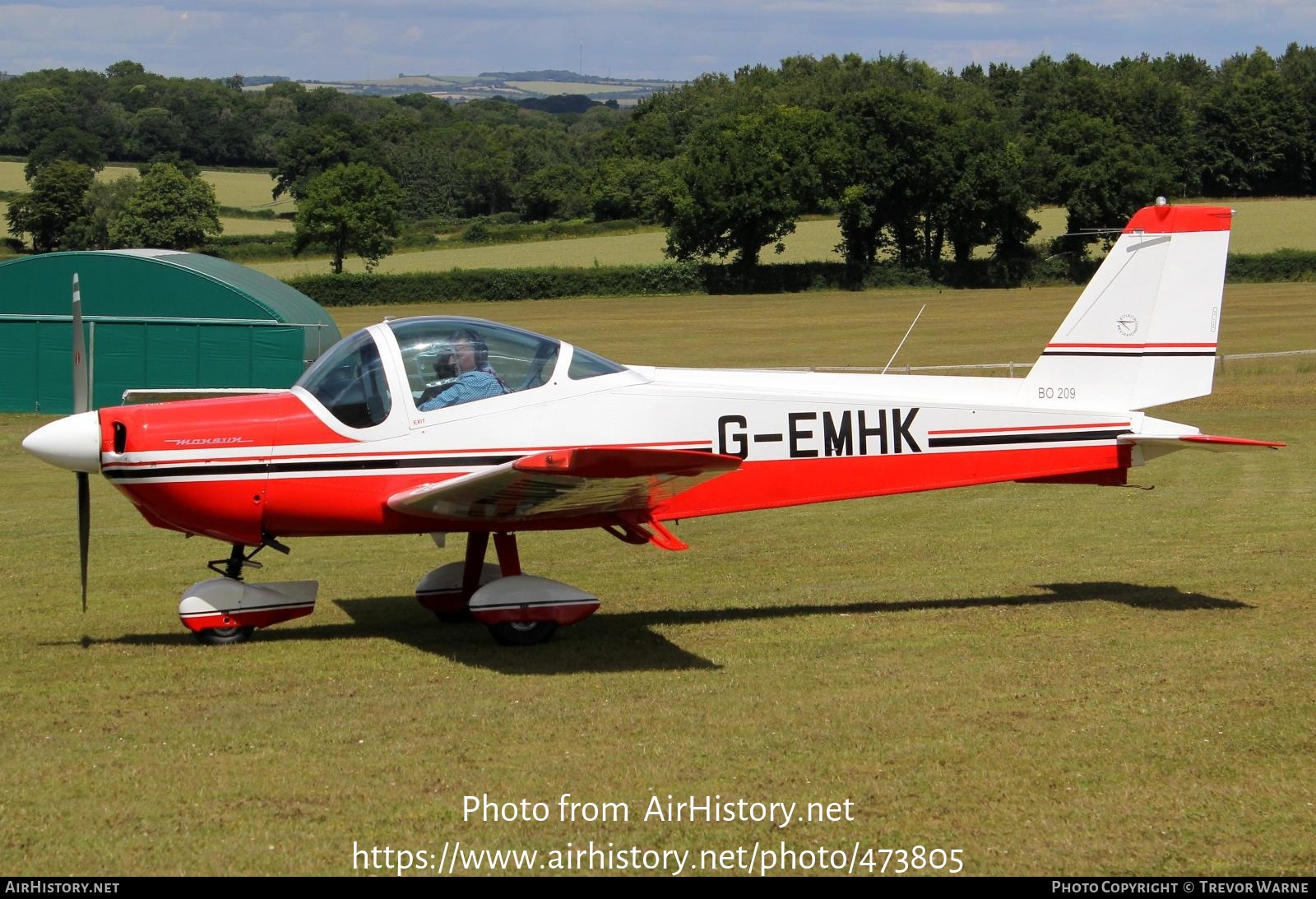 Aircraft Photo of G-EMHK | Bolkow BO-209 Monsun | AirHistory.net #473805