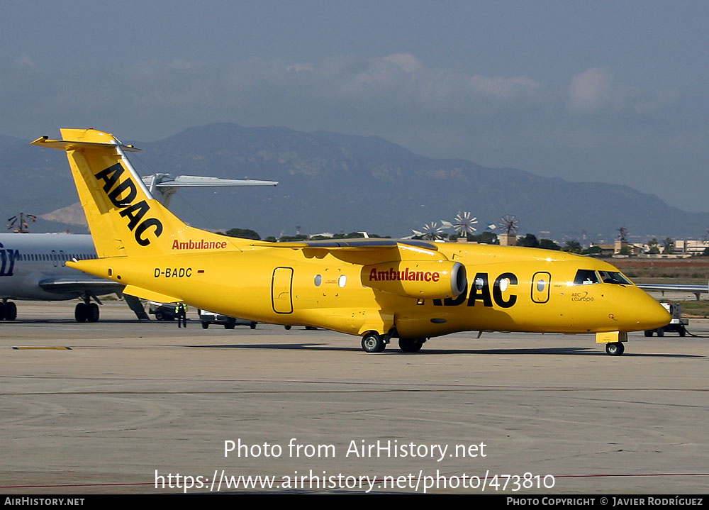 Aircraft Photo of D-BADC | Fairchild Dornier 328-310 328JET | ADAC Luftrettung | AirHistory.net #473810