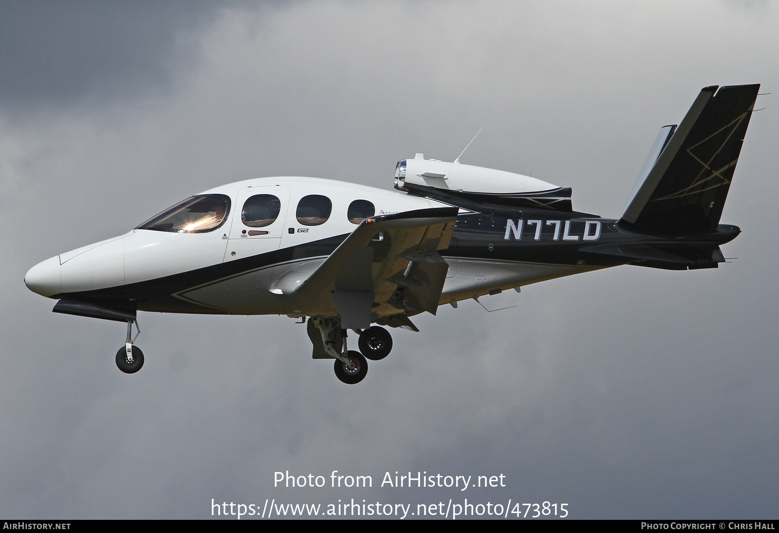 Aircraft Photo of N77LD | Cirrus SF-50 Vision G2 Arrivee | AirHistory.net #473815