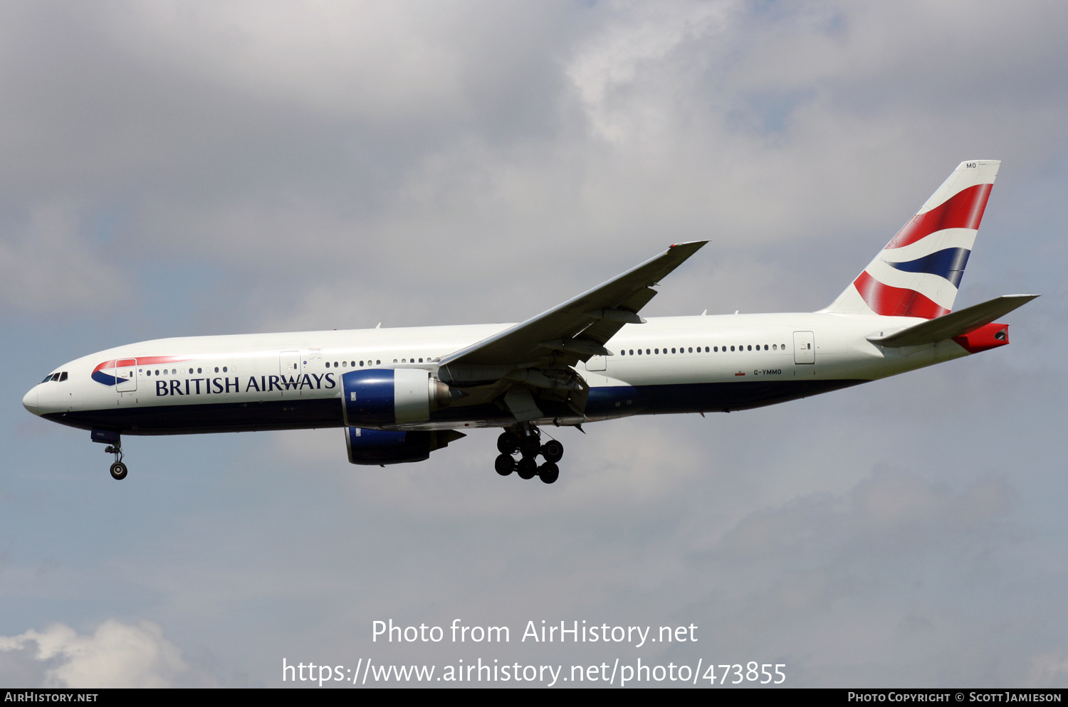 Aircraft Photo of G-YMMO | Boeing 777-236/ER | British Airways | AirHistory.net #473855