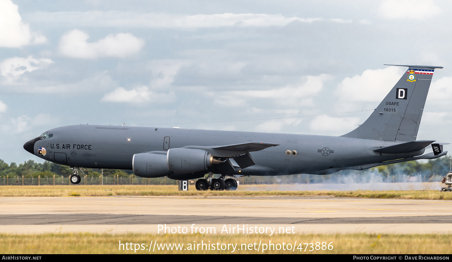 Aircraft Photo of 61-0315 / 10315 | Boeing KC-135R Stratotanker | USA - Air Force | AirHistory.net #473886