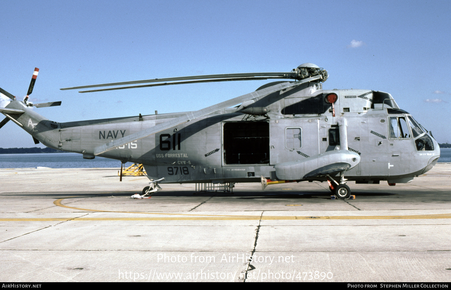 Aircraft Photo of 149718 / 9718 | Sikorsky SH-3H Sea King (S-61B) | USA - Navy | AirHistory.net #473890