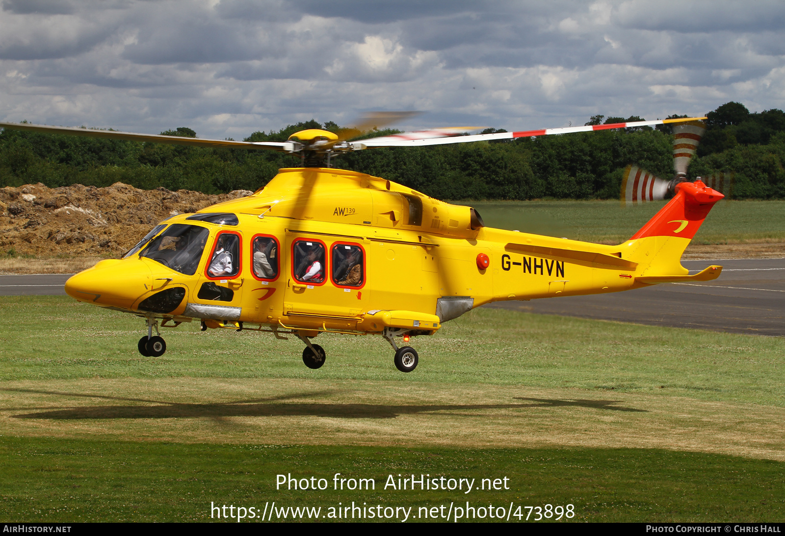 Aircraft Photo of G-NHVN | AgustaWestland AW-139 | AirHistory.net #473898