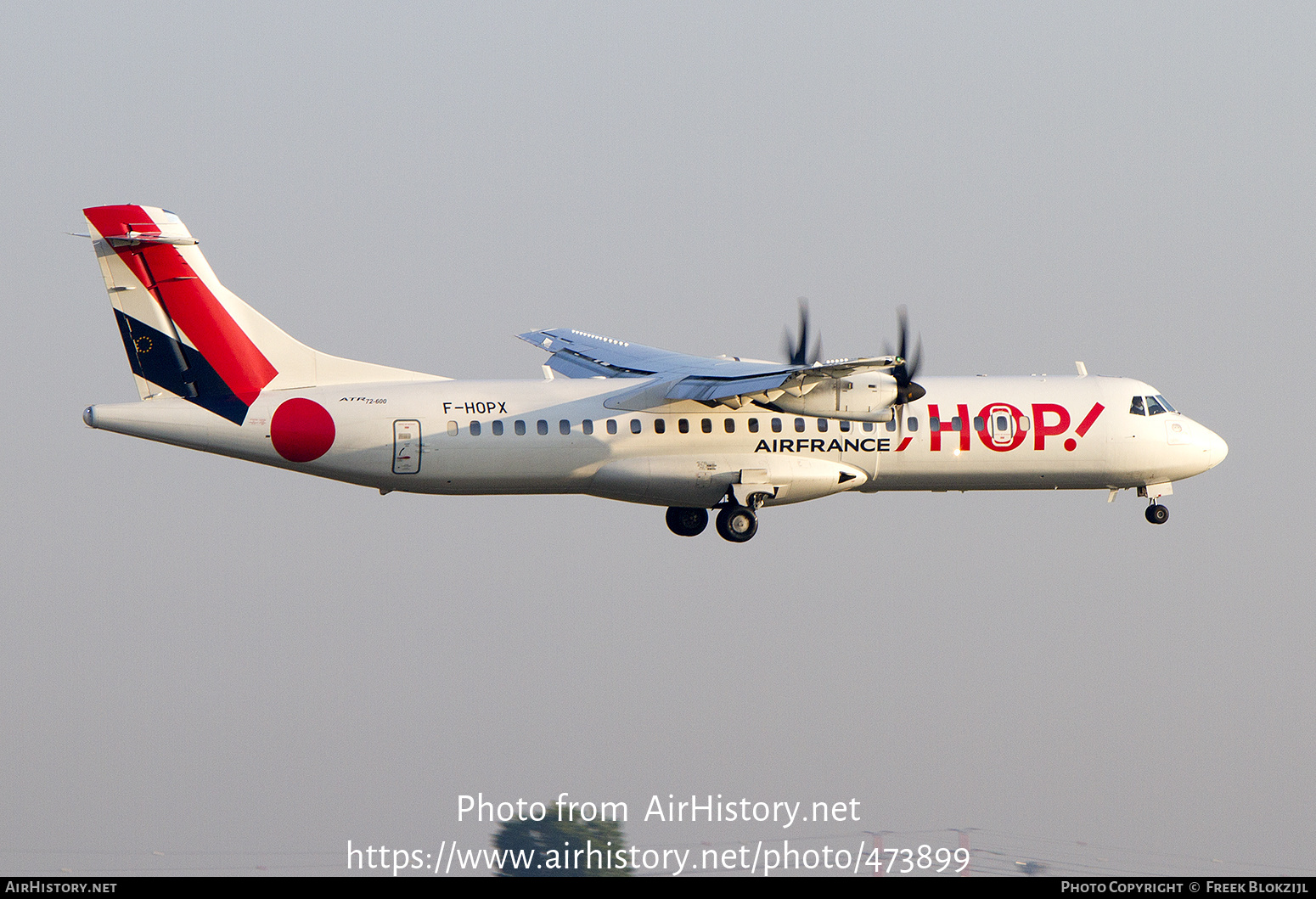 Aircraft Photo of F-HOPX | ATR ATR-72-600C (ATR-72-212A) | Hop! | AirHistory.net #473899