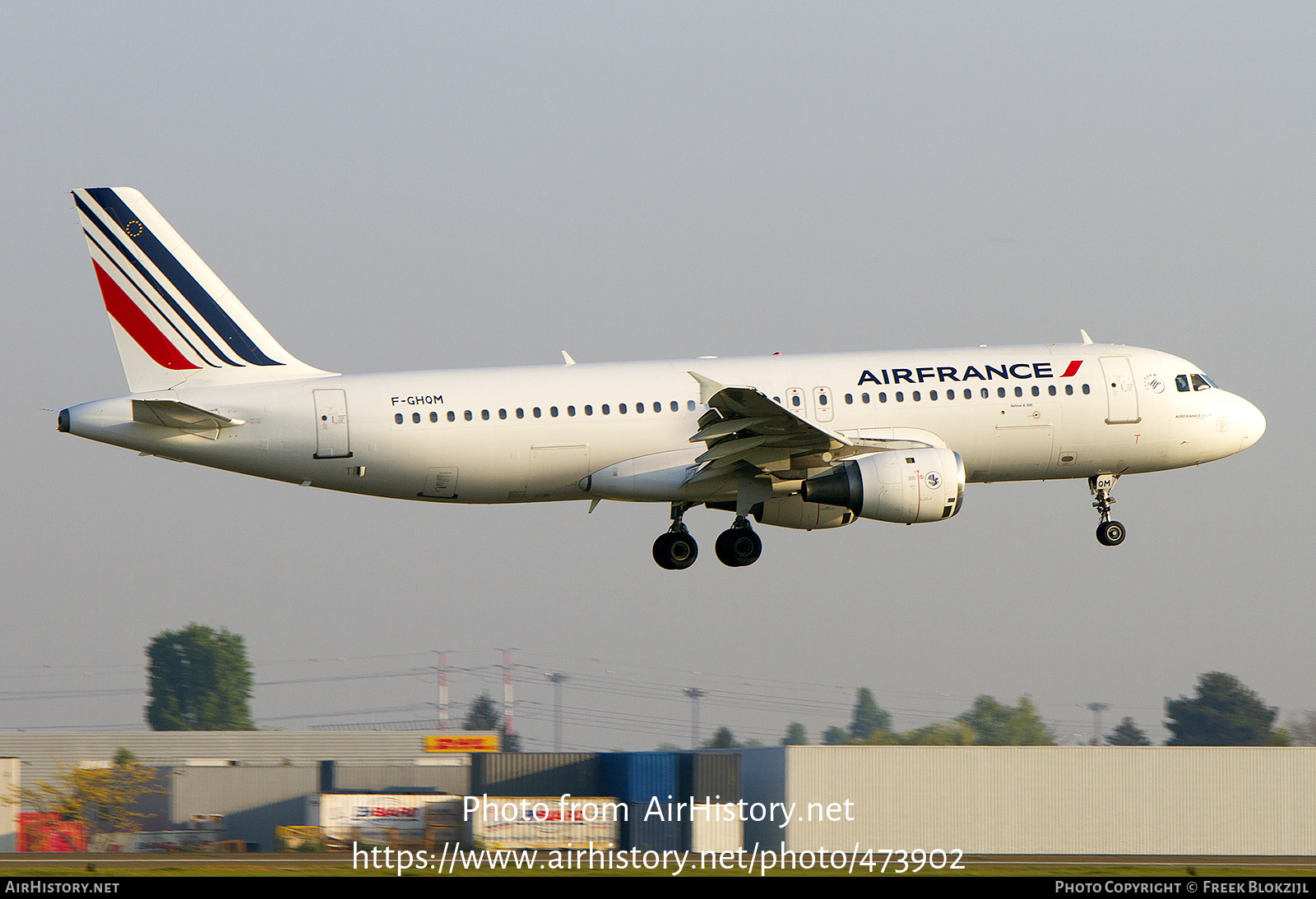 Aircraft Photo of F-GHQM | Airbus A320-211 | Air France | AirHistory.net #473902